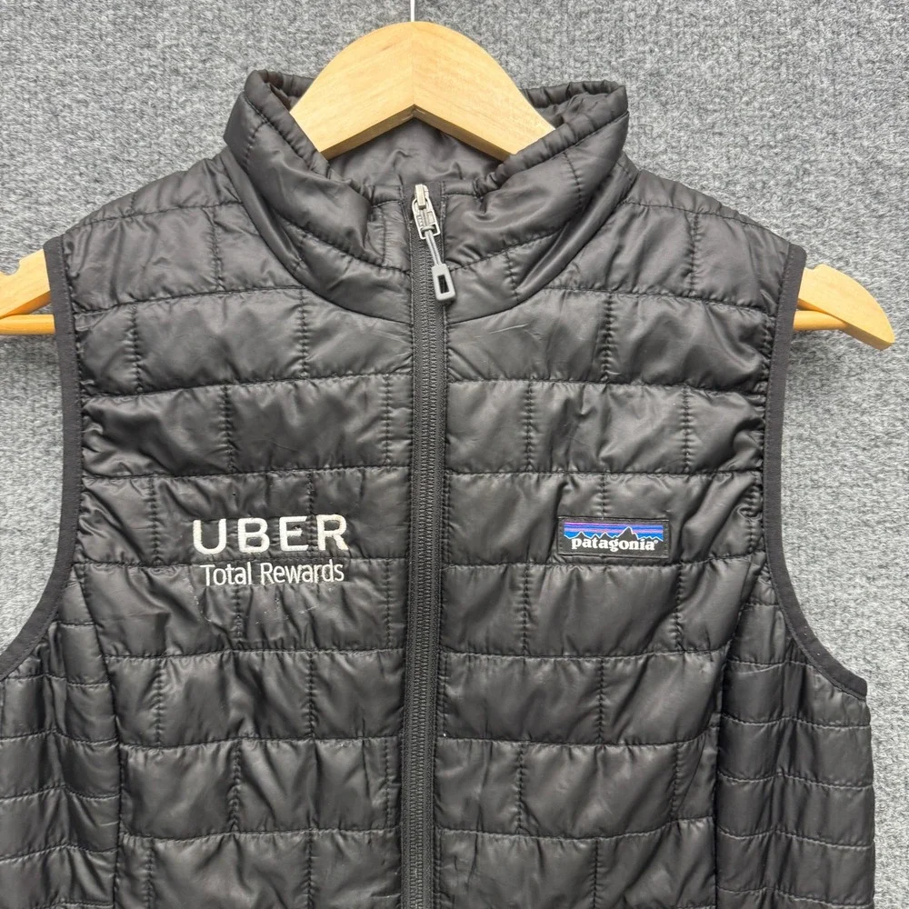 Patagonia Nano Puff‎ Vest Women's Small Black Quilted Insulated Outdoor - Picture 2 of 14